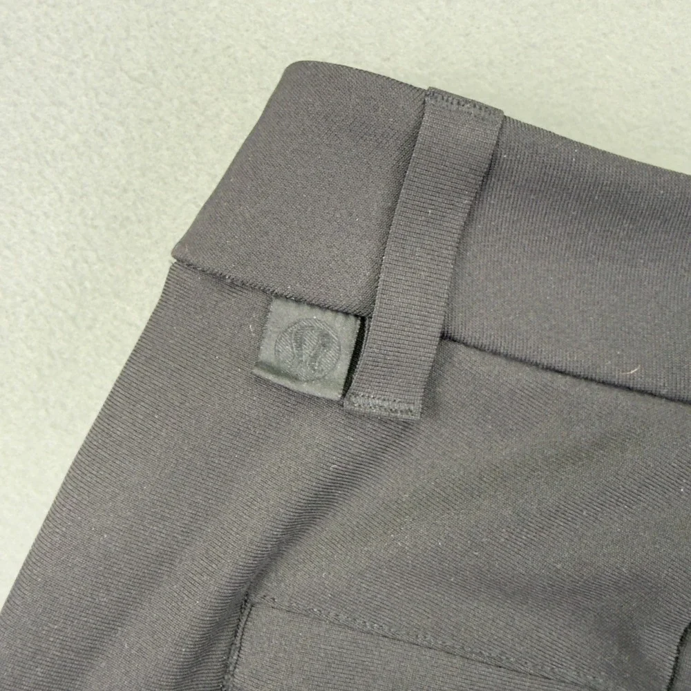 Lululemon Commission Slim Fit Pants 29 Black Mens Technical Trousers